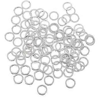 100 stk. skateboard speedskiver, stålakselskiver til lejer, reducerer friktion og øger lejets levetid, 11 mm yderdiameter 8 mm inderdiameter