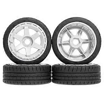 Adaptador hexagonal de 17 mm para rodas e pneus de borracha RC, peças de reposição para carros RC 1/7 e 1/8 WRC Rally KM FSR KKPIT MJX ZD (branco).