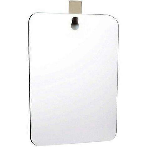 Bathroom mirror. 28 x 19 cm. Silver