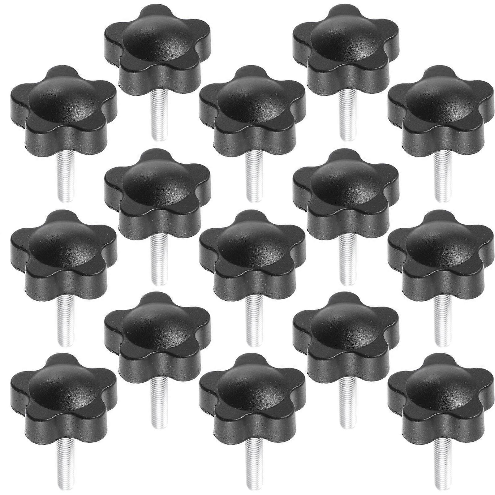 Hand Screw Thread Knob for Outdoor Deck Use 15Pcs Portable Clamping Knobs