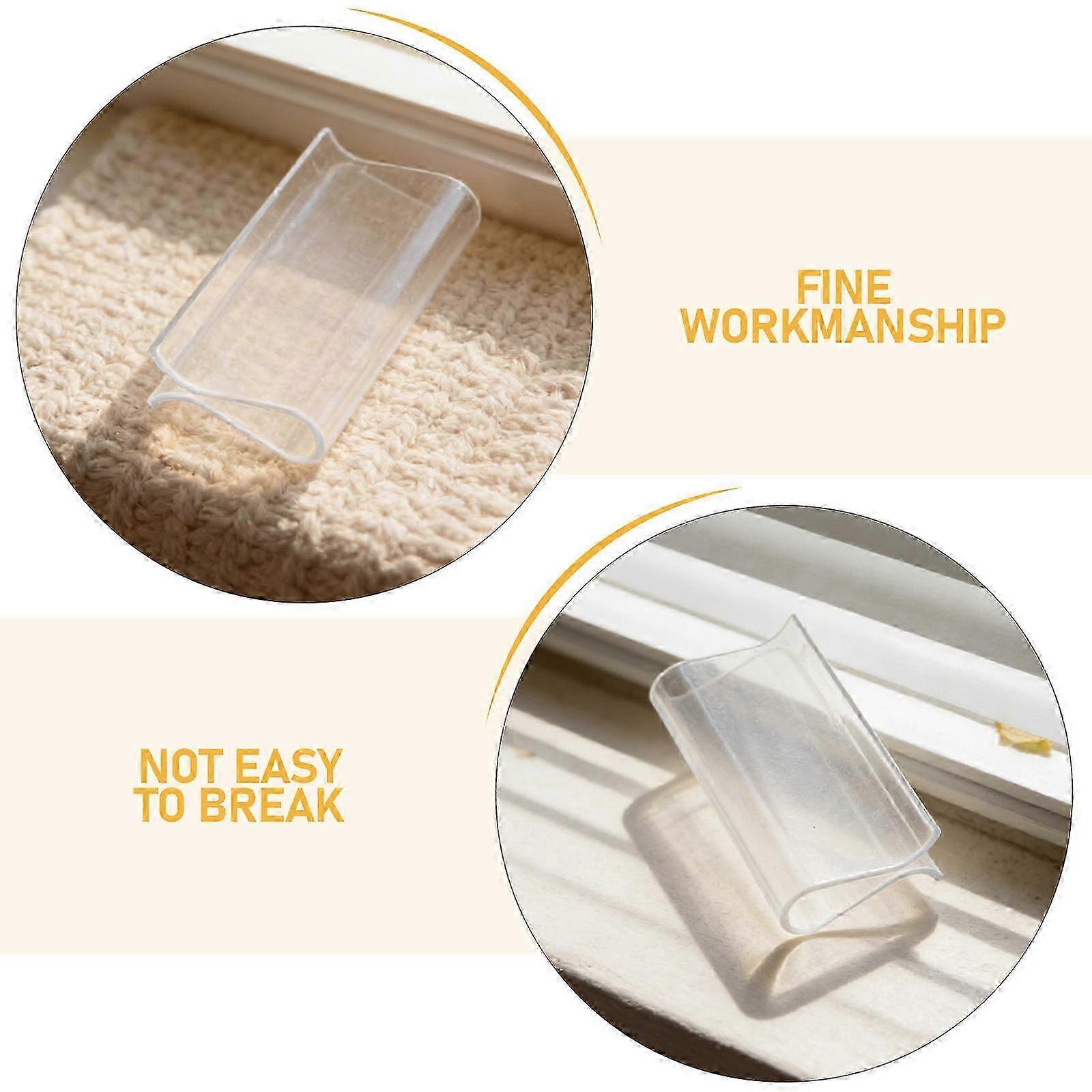 2 Pcs Roller Blind Grips Shutter Blind Pulls Transparent Rolling Curtain Pulls