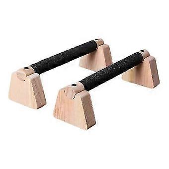 push up bar för vuxna halkfria träparalletter 2st hem gym fitness träning