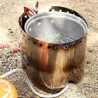 Gas Stove Titanium Wind Shield Screen Outdoor Camping Stoves Windshield Foldable Cooker Gas Stove Wind Shield Screens