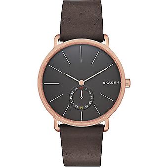 Skagen Hagen Quartz Analog Man Watch with SKW6213 Cowskin Bracelet
