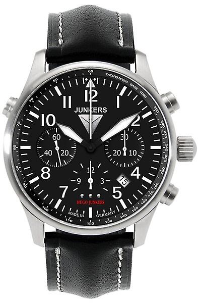 Hugo junkers Automatic Analog Men's Watch with Cowhide Bracelet