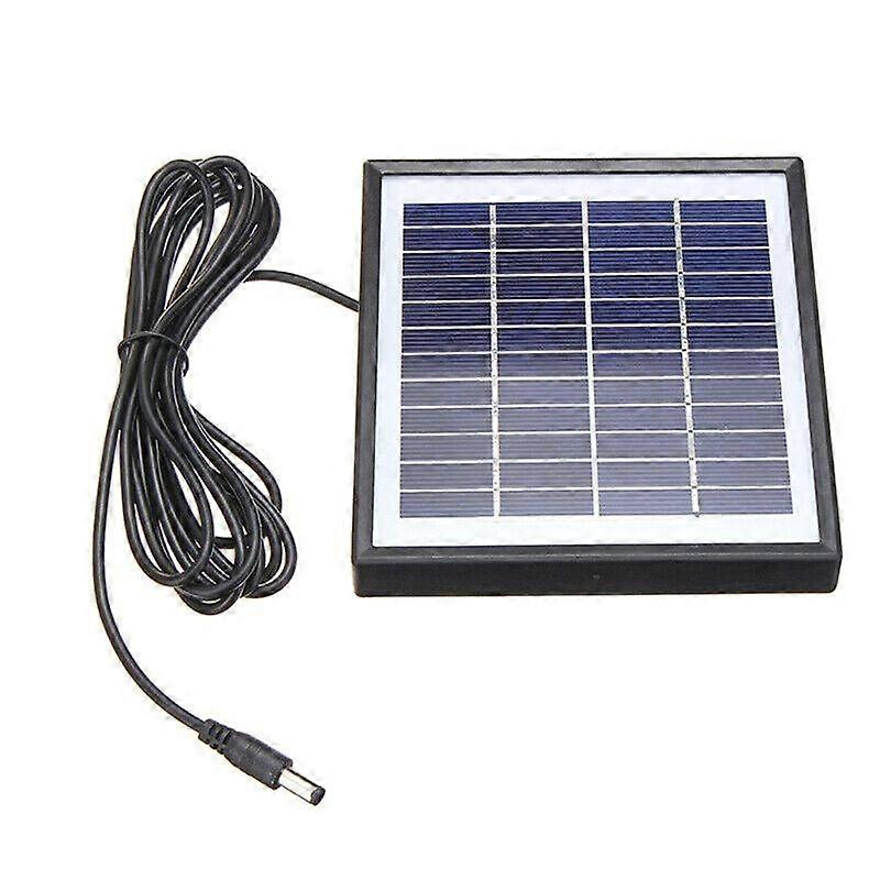 12V 5W Polysilicon Solar Panel Battery for Outdoor Camera Light