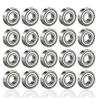 ABEC 7 Ball Bearings, 20PCS, Compatible with Roller Skateboard Longboard Waveboard, 8 x 22 x 7mm