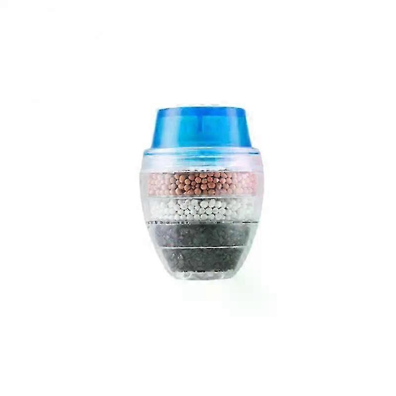 Faucet-Mounted Carbon Filter With Rice Stone