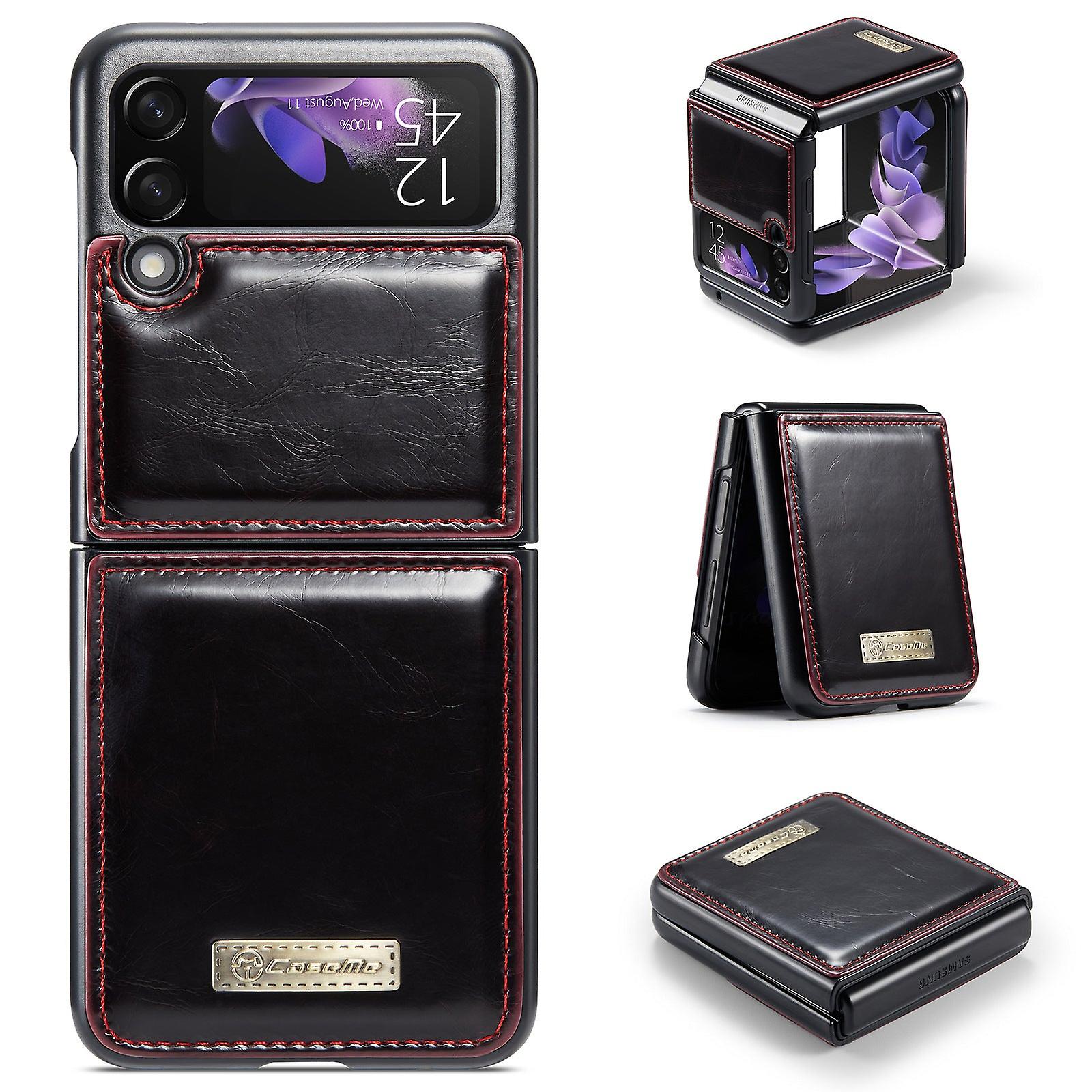 Luxury Retro Leather Case Suitable For Samsung Galaxy Z Flip 3 5G