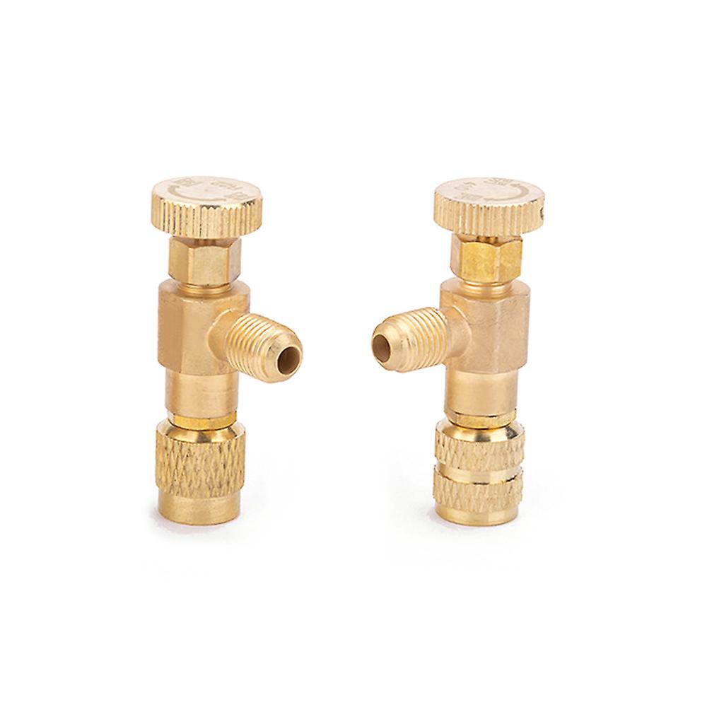 Refrigerant Charging Valve Copper Flow Control