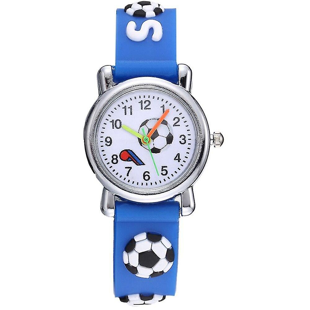 Fotboll Silikon Barn Armbandsur