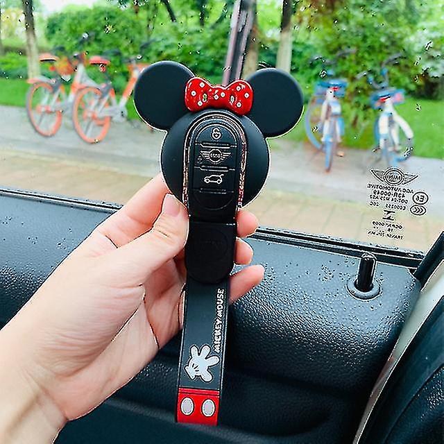 Abs Style Car Key Cover Compatible With Mini Cooper Key Cover Keycase Key Chain Compatible With Mini Cooper F55 F56 F57 F54 F60 Plastic Material