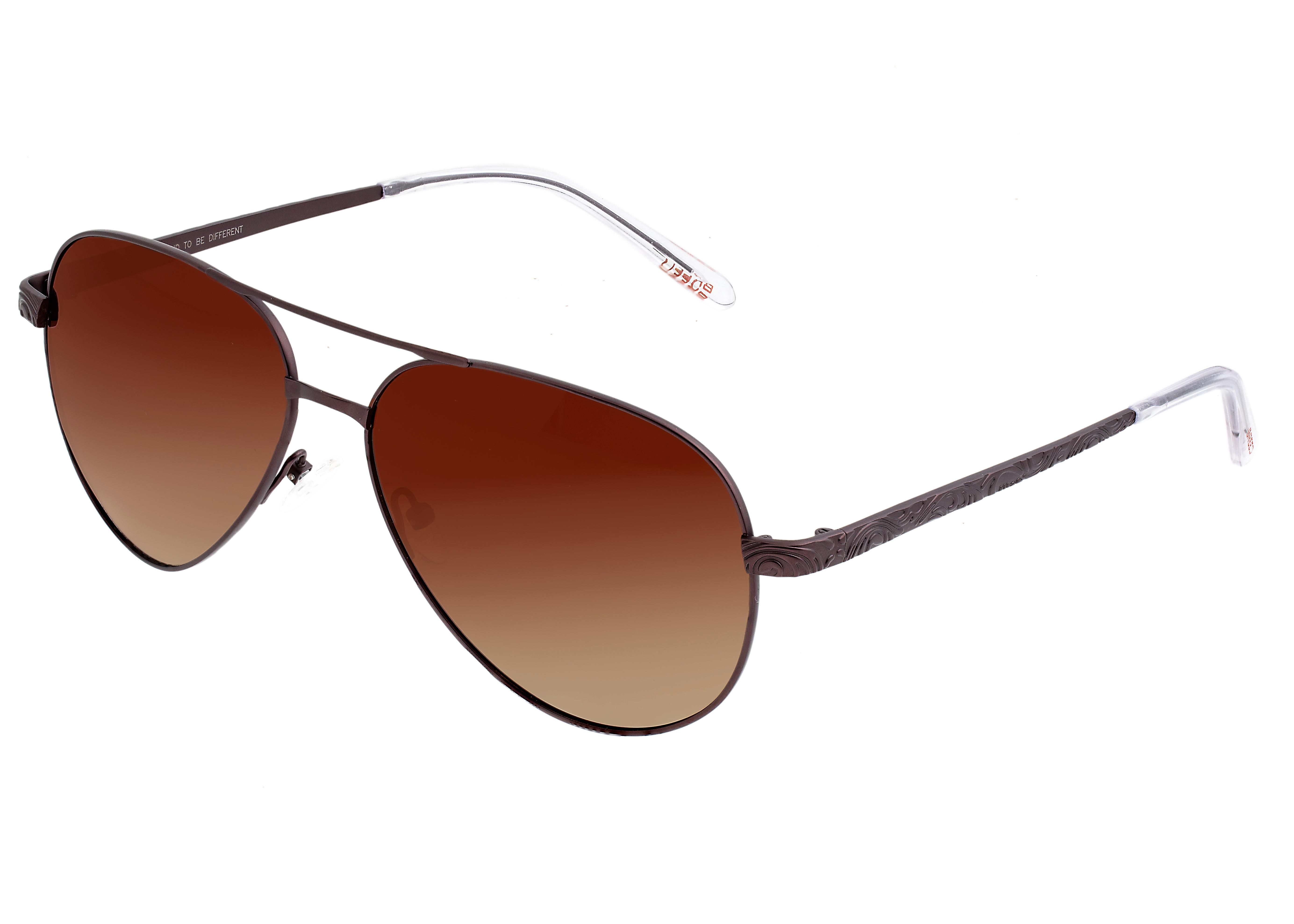 Breed Void Titanium Polarized Sunglasses - Brown/Brown