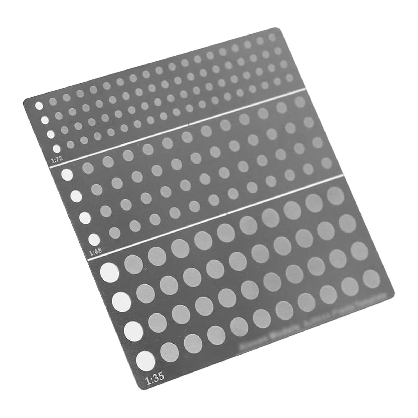 Portable Static Grass Planting Template Tool Practical for Diorama Layout