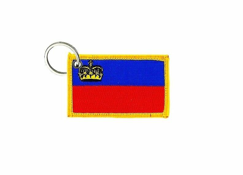Cle Cles Key Brode Patch Ecusson Badge Flag Liechtenstein