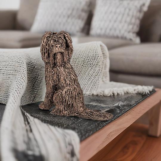 Vandal Labradoodle Sitting Up Figurine