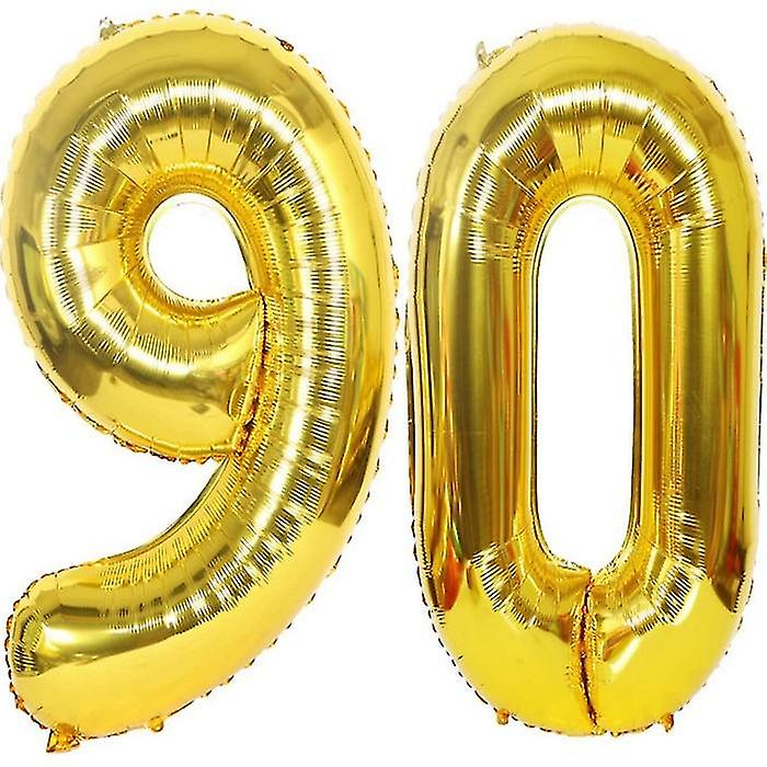 Creative Party 90 Ribbon Foil Balloon