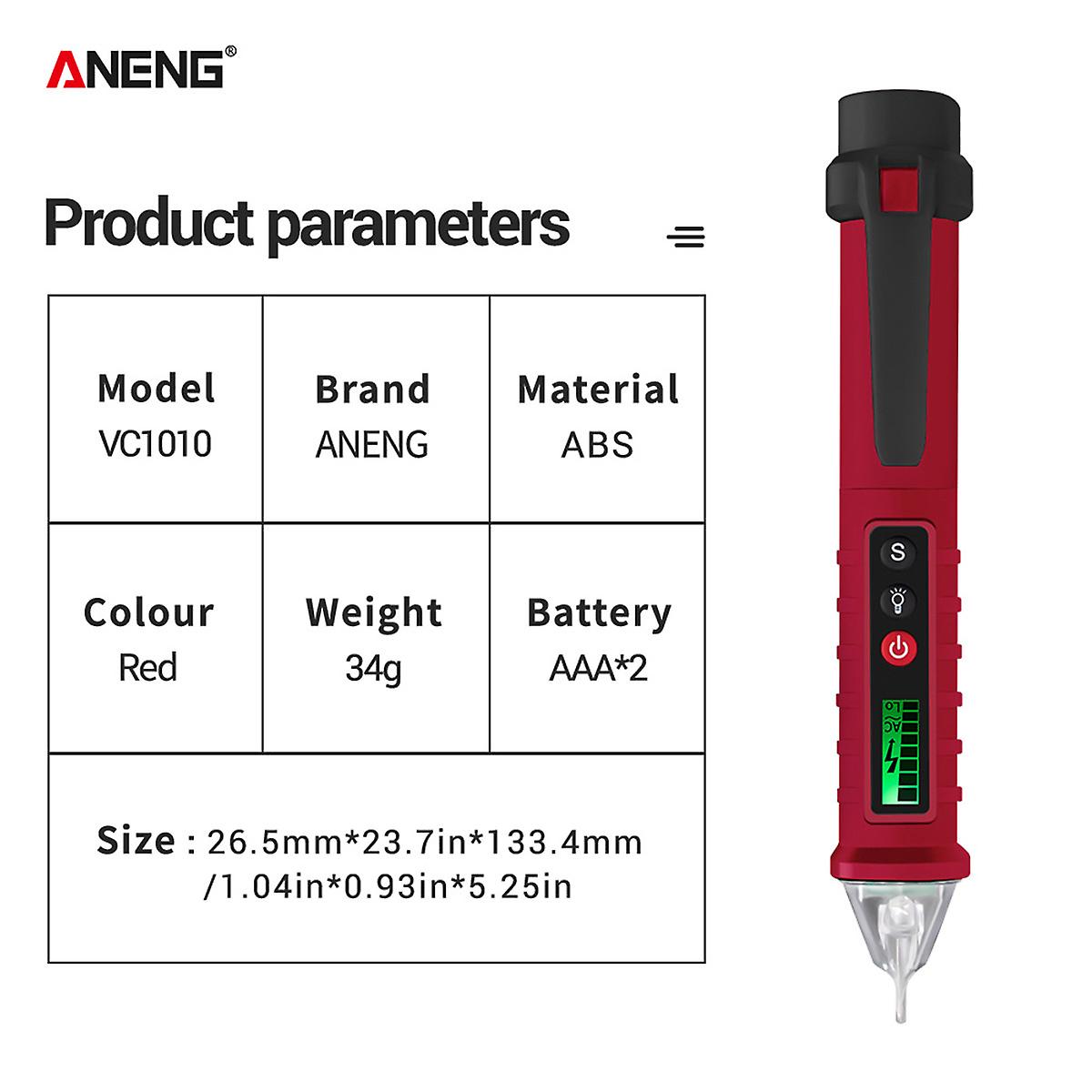 Non-contact Voltage Tester With Variable Sensitivity Electrical Tester Pen