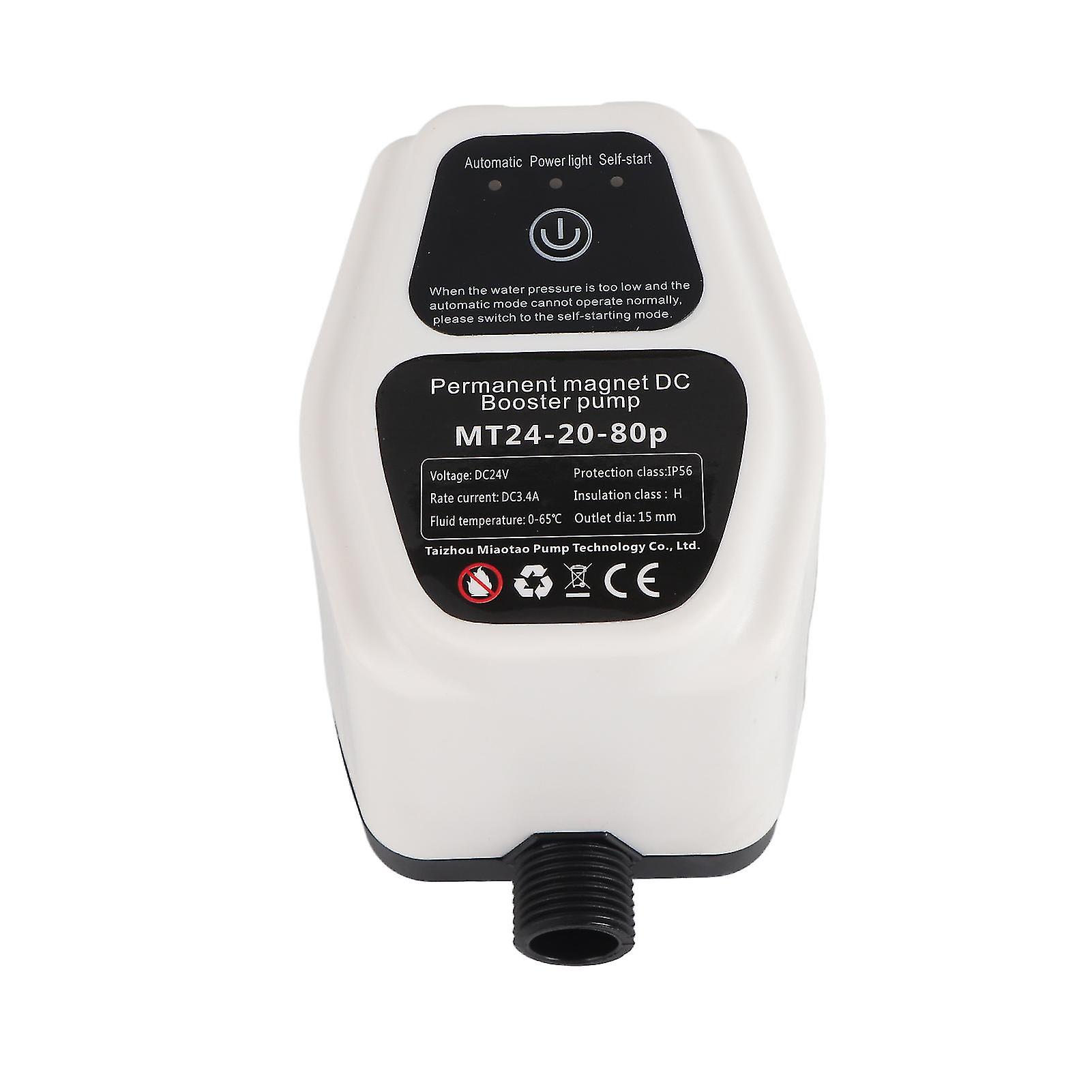 Booster Pump Automatic Water Pressure Shower Boosting Recirculating Wall Mounted DC Pump 100?240V UK Plug