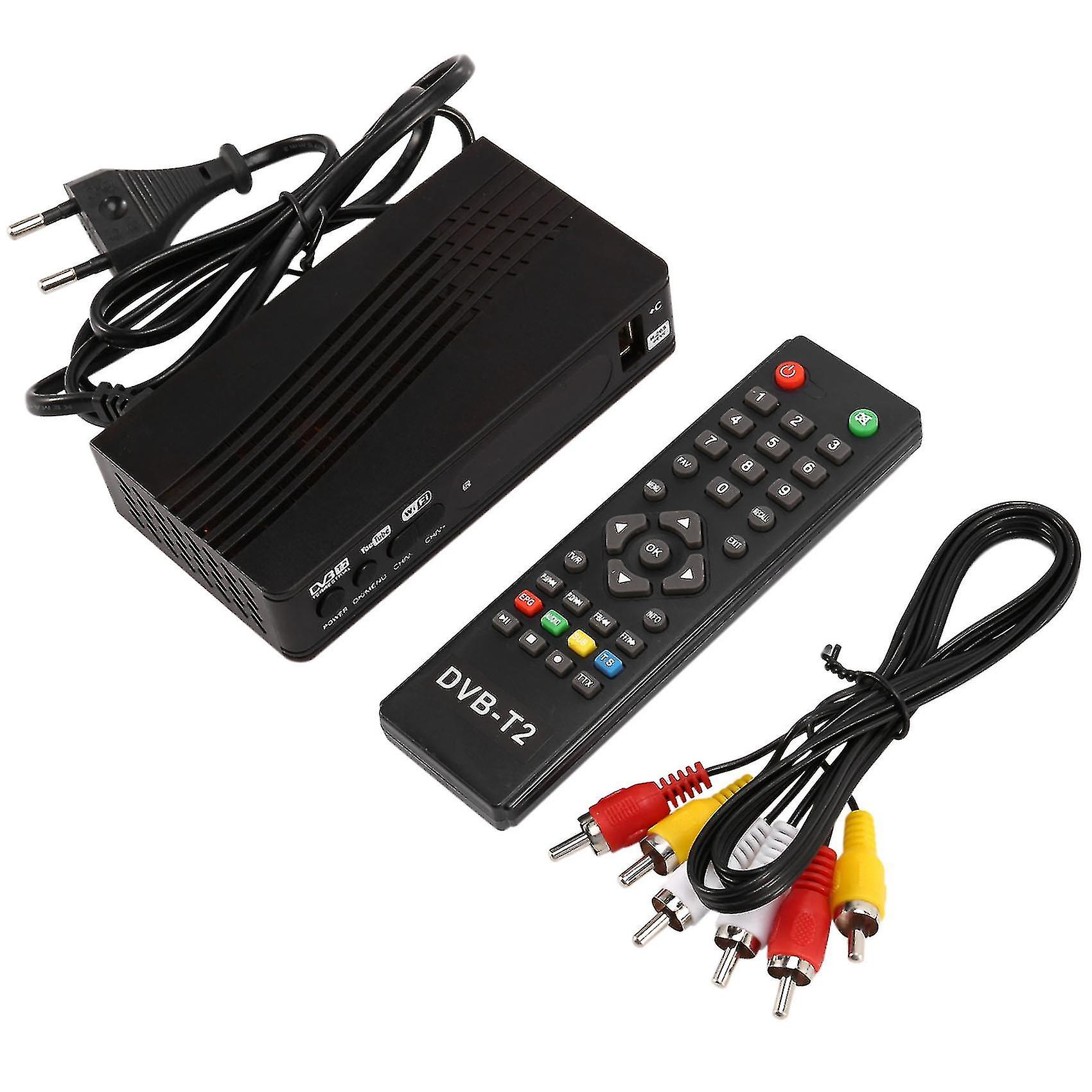 Hd99 Fta Hevc 265 Dvb T2 Digital Tv 265 Tv Receiver Full Hd Dvbt2 Video Tv Decoder Eu Plug