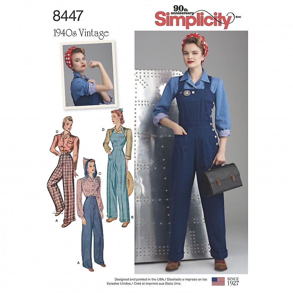 Simplicity Paper Sewing Pattern 8447