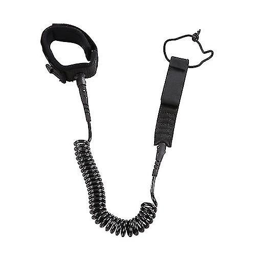 Surfboards 5.5mm Thick Coiled Sup Leash Cord Body Board Bodyboarding Ankle Leash For Paddleboard Surfboard