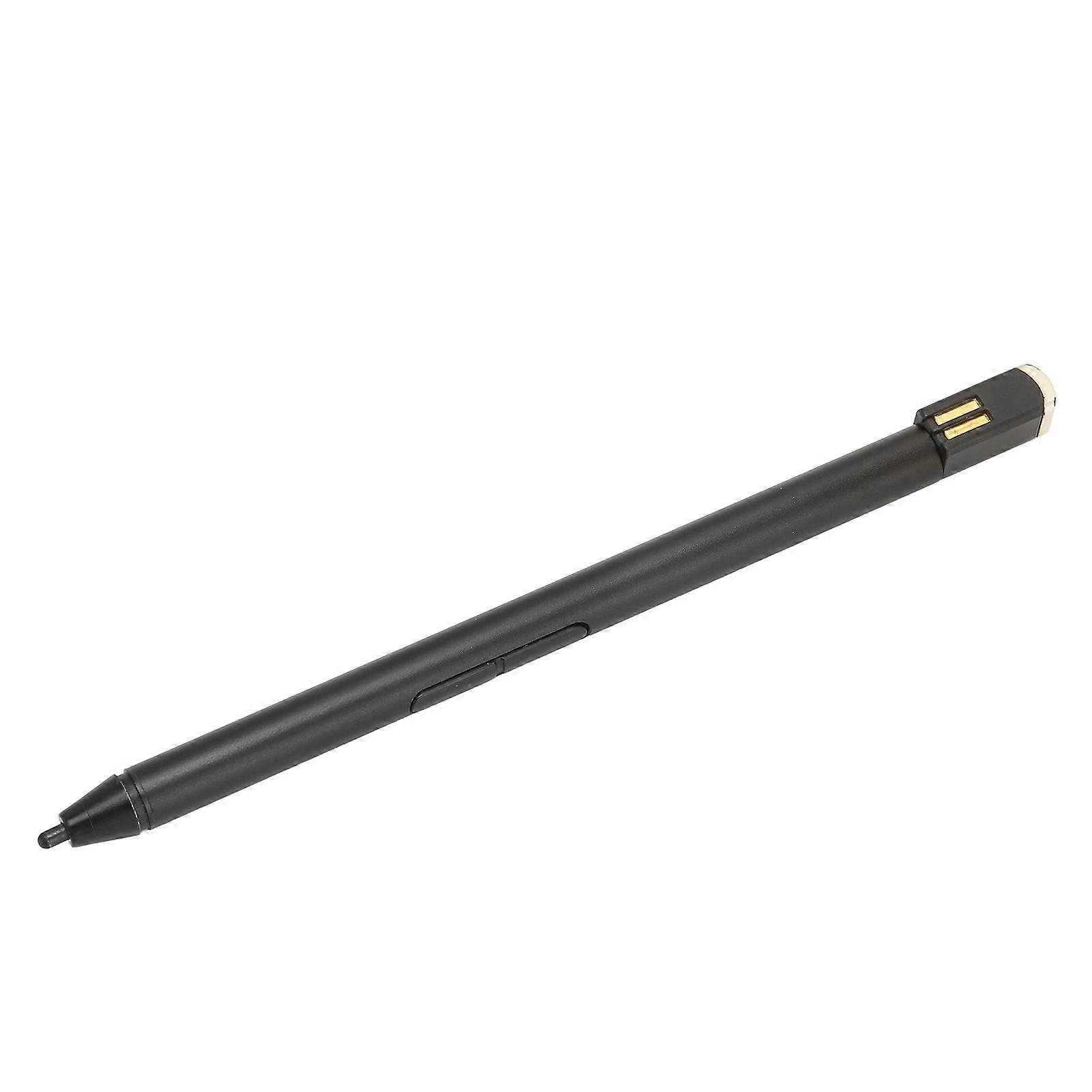 Active Stylus Pen High Sensitivity 4096 Pressure Levels Black Stylus Touch Screen Pen with 2 Customizable Buttons for PC
