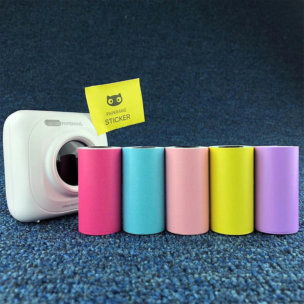 Color Thermal Paper Rolls 57x30 for PAPERANG - High Quality, Heat-Resistant, Printer Ready