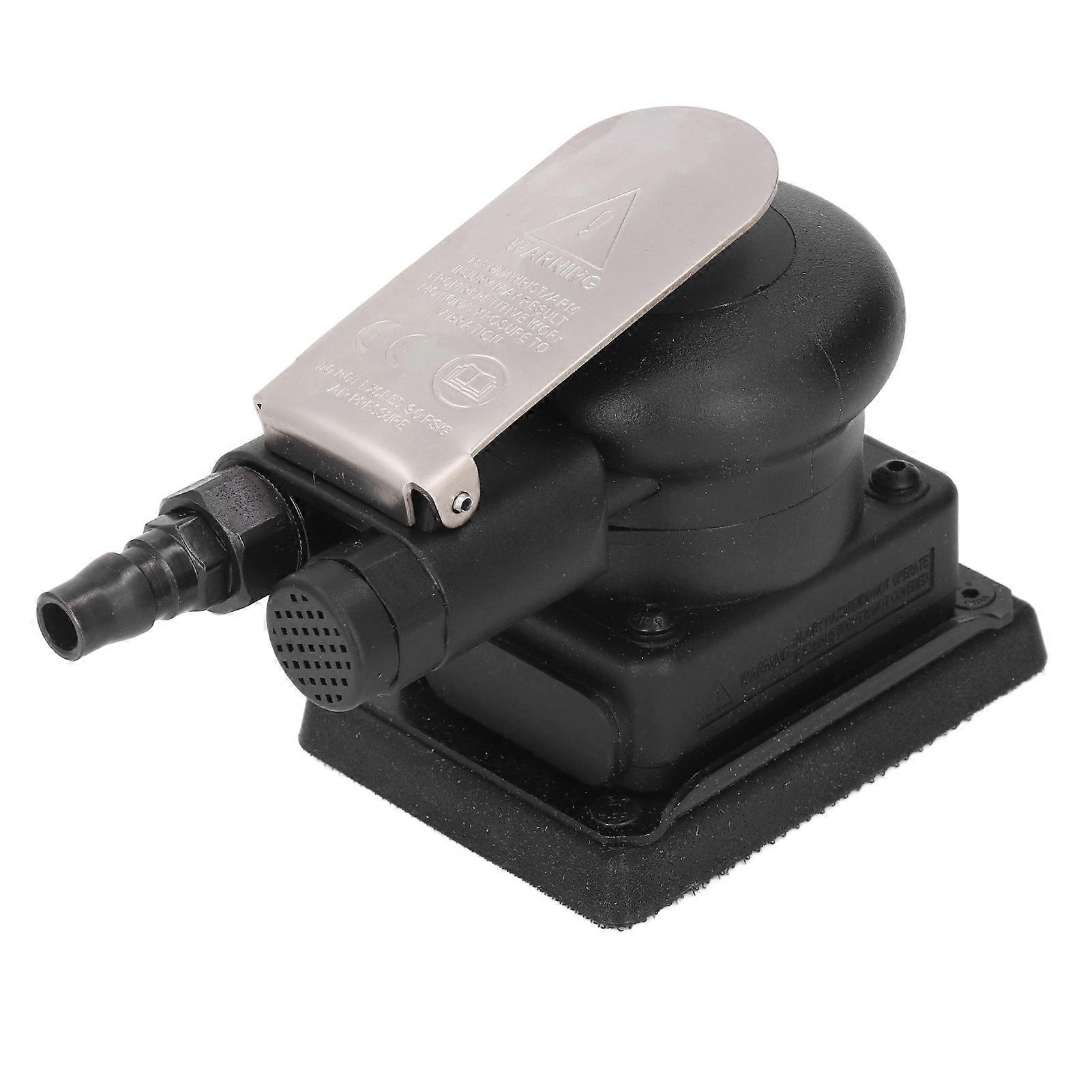 Emoshayoga Air Sander Tool, Pneumatic Polishing Machine Sandpaper Wide Application for Wood