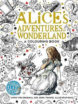 The Macmillan Alice Colouring Book by Lewis Carroll Paperback Book