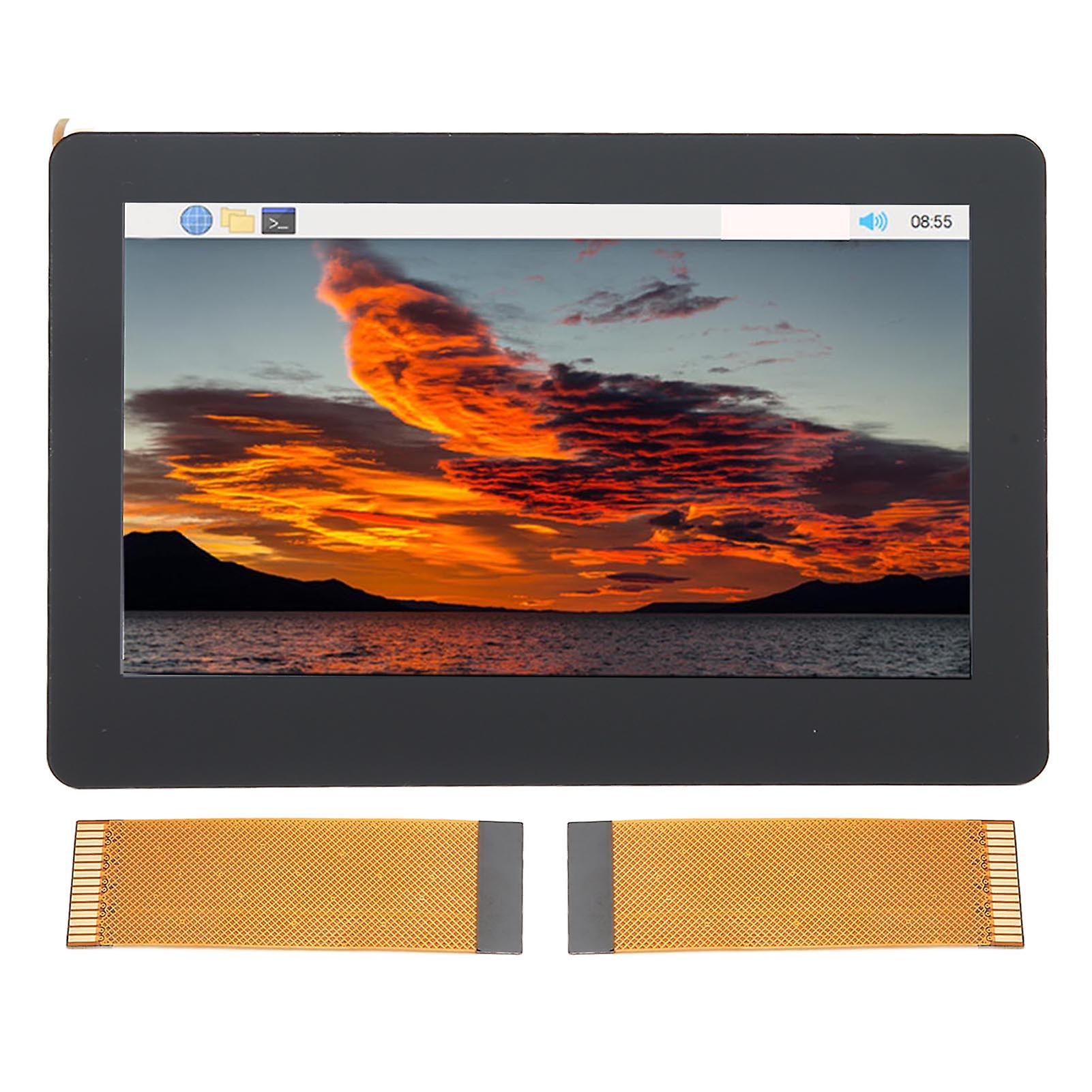 4.3 Inch IPS QLED Touchscreen 78%NTSC Dimmable 160 Degrees Visual 4.3 Inch DSI QLED Display for RasPi Motherboard