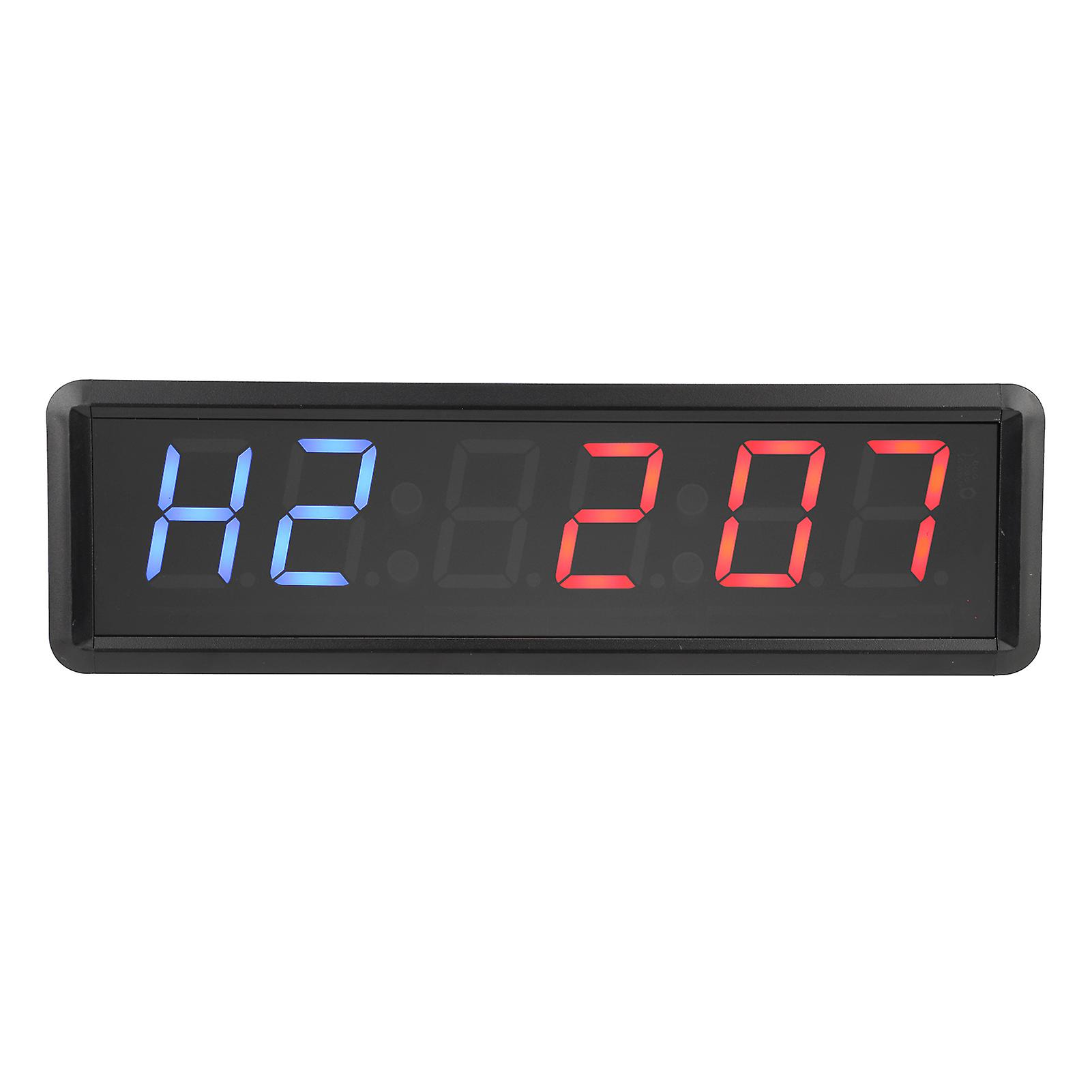 1.8in LED Digital Timer with Remote Control - Countdown, Interval, Stopwatch, 100 - 240V
