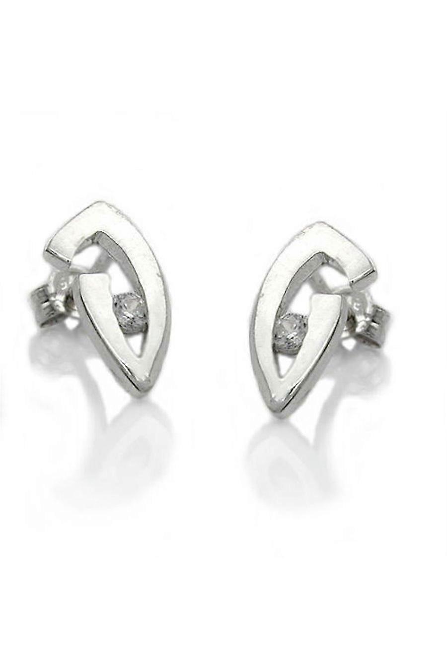 Earrings Fantasy-design 9k White-gold - Gl430835