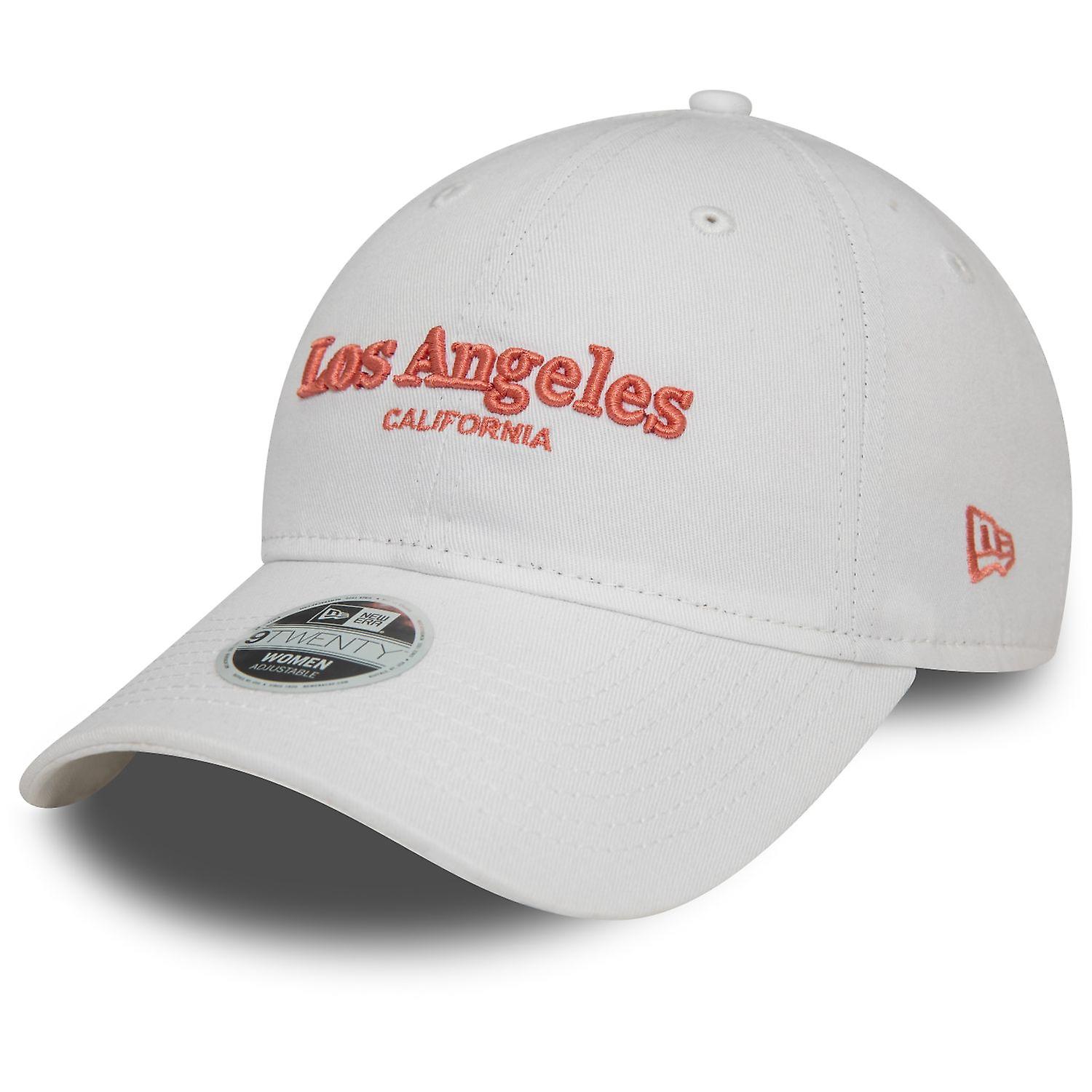 New Era 9Forty レディース キャップ - ロサンゼルス ホワイトピーチ
