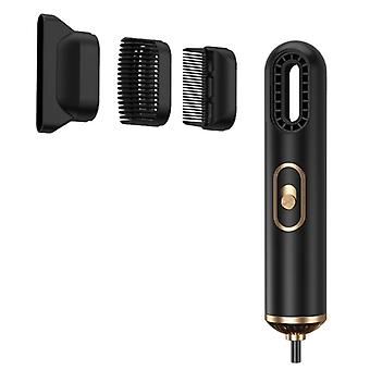 3 in 1 Hair Dryer Professional Electric Hair Dryers Air Blue Light Negative Ion Brush for Home Travel EU Plug~25831