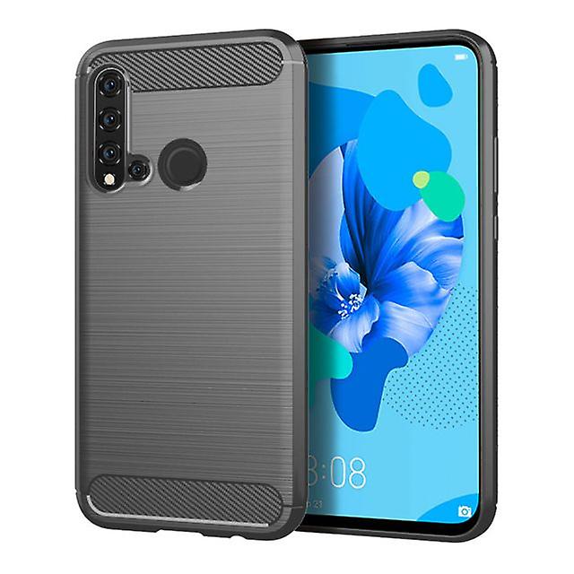 Durable Soft Protective Shell Case for Huawei P20 Lite 2019 - Gray