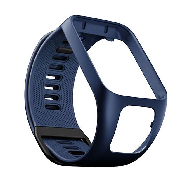 Camuflagem Silicone Strap for TomTom Spark Runner 2/3 Golfer2 - Blue