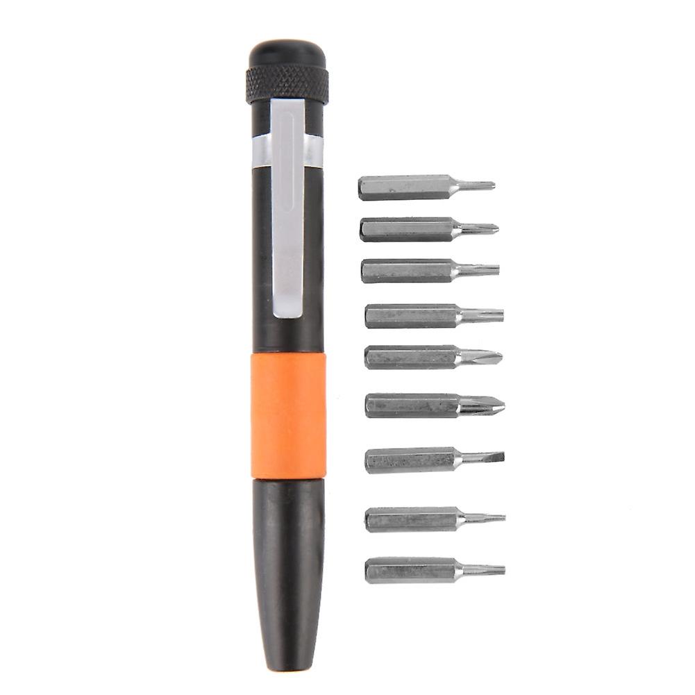 8809c Professional 10 In 1 Multibit Screwdriver for Repairing and Maintenance Tool