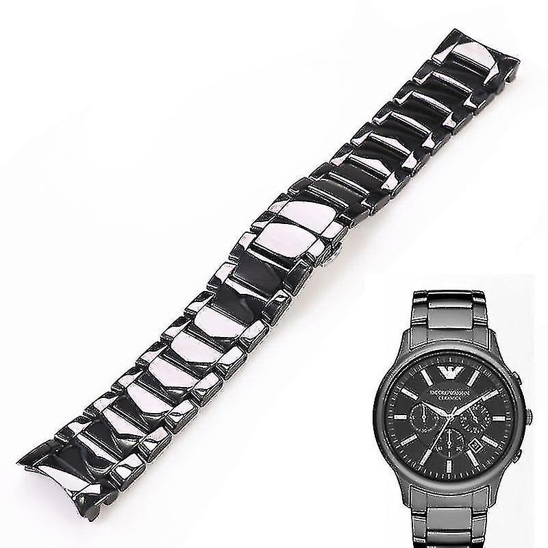 Band De Montre En Céramique Pour AR1452 AR1451 Sobrave En Céramique