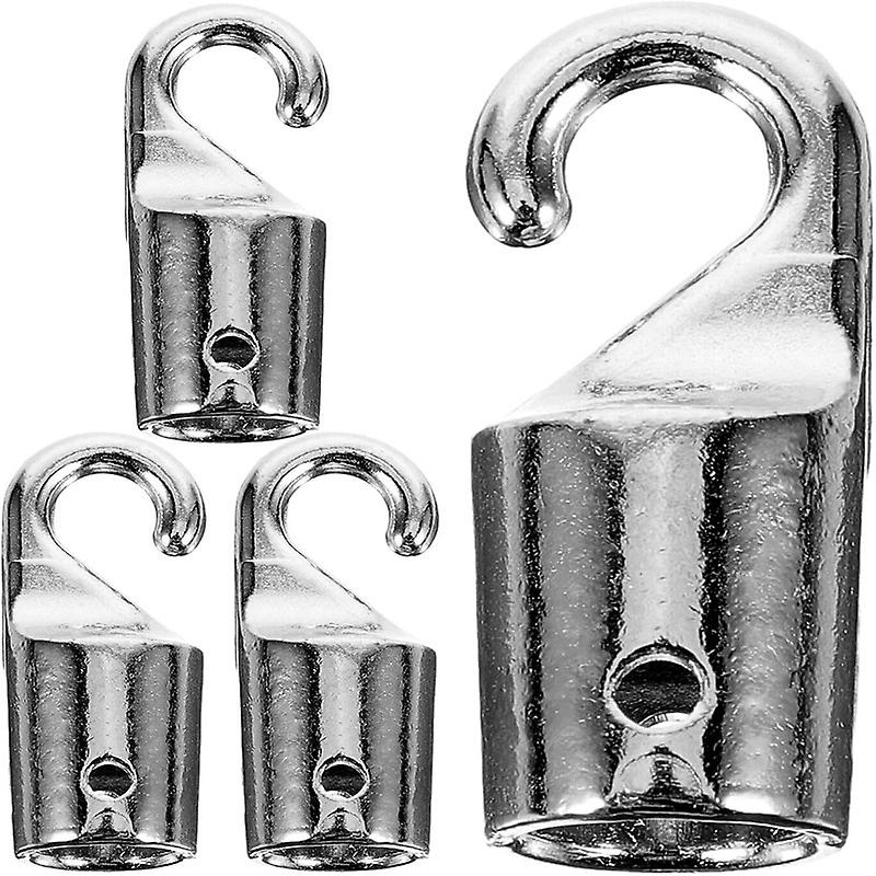 4PCS Mini Blind Wand Hooks Tips, Window Blind Hooks, Window Blind Tilt Wand Tip Vertical Blinds Replacement Parts for Door Shades