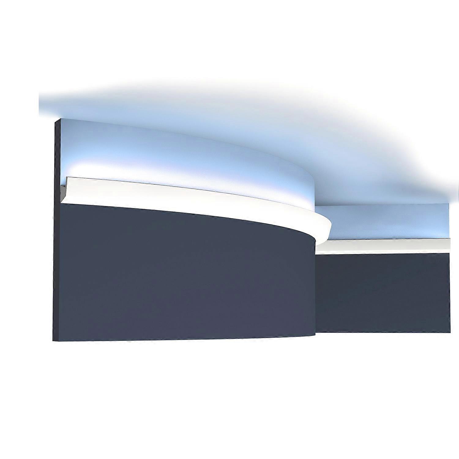 Orac Decor 1 x Flexible moulding CX189F AXXENT white Purotouch® pre-primed lightweight, sturdy, dimensionally stable appropr