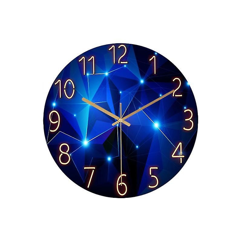 1pcs Glass Wall Clock