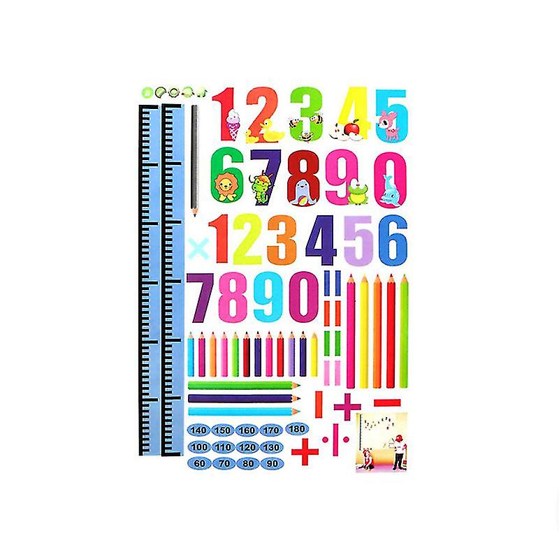 1pcs Height Measure Wall Decals