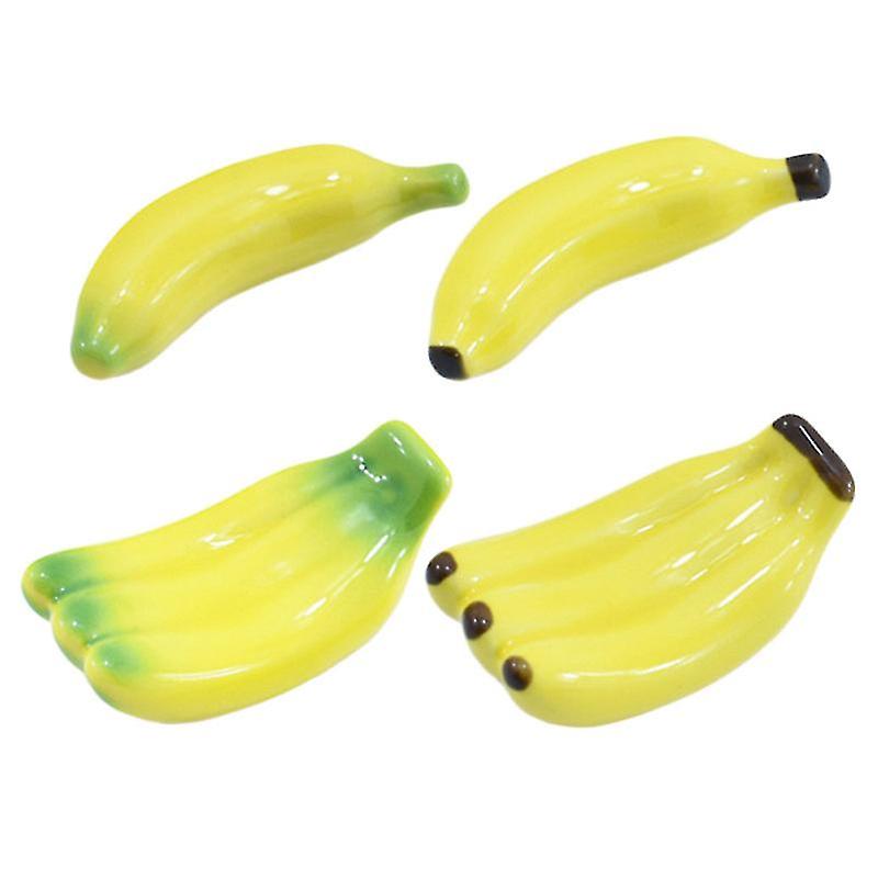 4pcs Banana Shape Chopsticks Repose