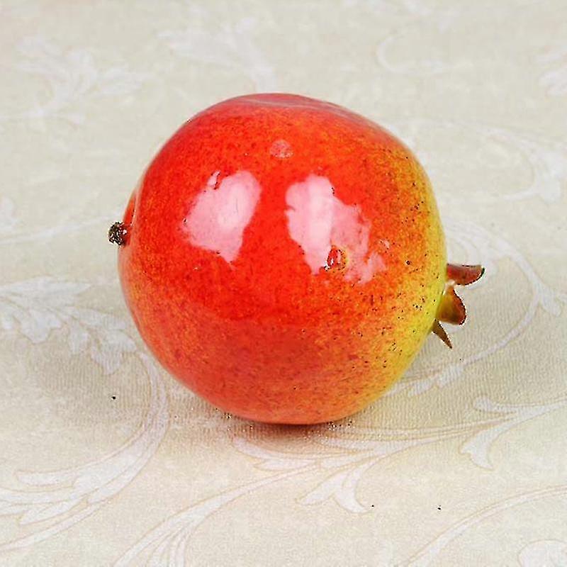 5pcs Realistic Artificial Fruit Fake Fruit For Decoration