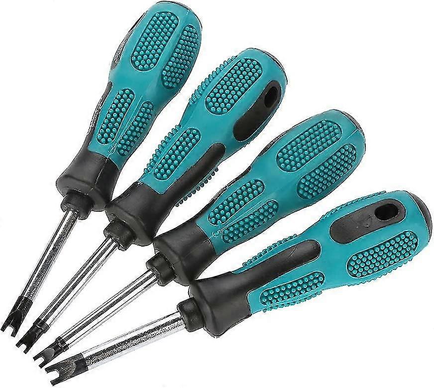 4pcs U Type Precision Triangle Head Screwdriver Set Multifunctional Hand Tool Magnetic Triangle Screw Driver Tool Kit