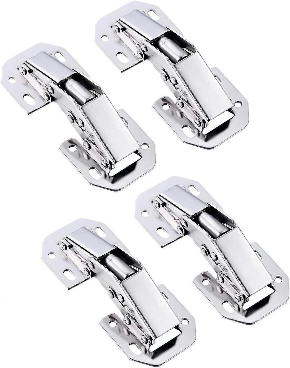 Paquet de 4 charnires caches 90 degrs pour armoire de cuisine/armoire, facile installer