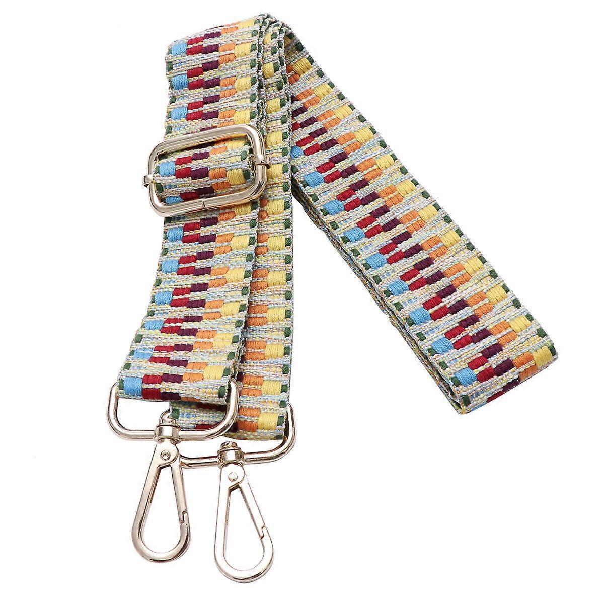 Adjustable Straps Flower Bag Shoulder Strap Guitar Strap Purses Crossbody Back Braces