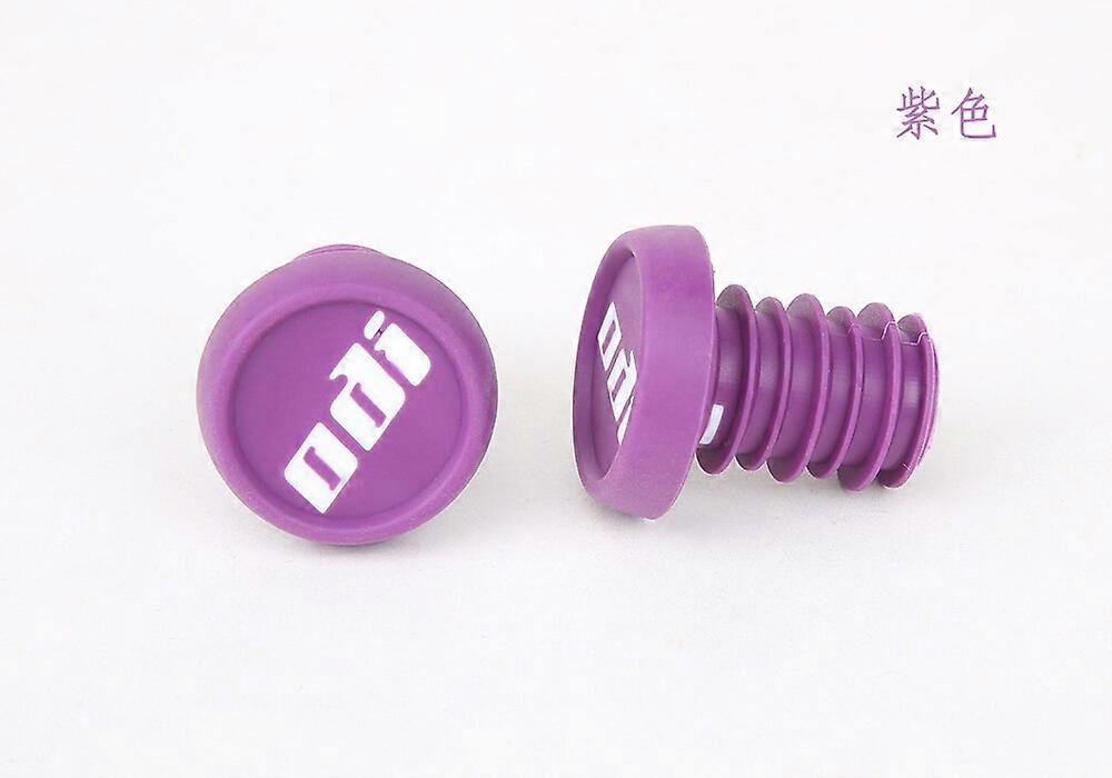 2 Pcs Odi Mountain Bicycle Parts Grip Anti-slip Firm Handlebar Caps Manopole Mtb Bike Bar Ends Plugs For Bmx Dh Fr Balance Car