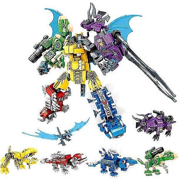 Dinosaurier Roboter Baustein Spielzeug Set